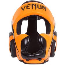 Casque Venum Elite Orange Fluo