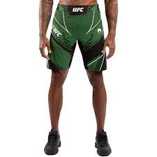 Shorts de Combat Venum UFC Authentic - Vert Long Fit