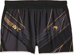 Short de Sport Femme UFC Replica - Noir/Or
