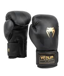 Gants de Boxe Venum Razor Noir/Or 10 oz