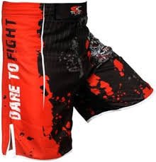 Short de Combat Professionnel MMA Tigon Sports avec Gel Intégré