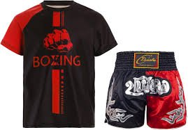 Ensemble de Boxe Oyolan Garçon : Short et T-Shirt