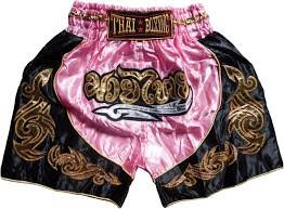 Short de Sport Junior Rose pour Muay Thai et Kickboxing