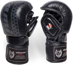 Gants de Sparring Hi Pro OKAMI MMA - Noir