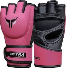 Gants MMA Femme Mytra Fusion pour Kickboxing et Grappling