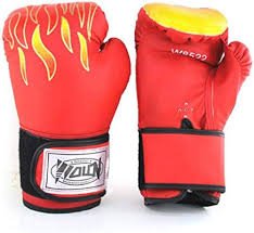 Gant de Boxe Enfant Marbeine 3-10 Ans en Cuir