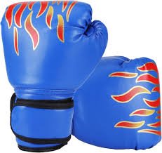 Gants de Boxe Ducomi Flame - Simili-Cuir Premium