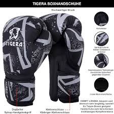 Gants de Boxe Tigera - 10oz à 16oz pour MMA