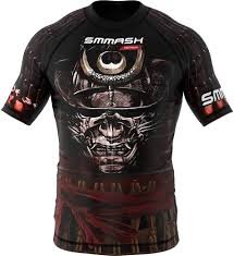 Rashguard SMMASH Homme - T-shirt de Compression à Manches Courtes