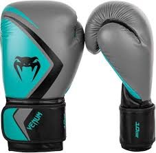 Gants de Boxe Venum Contender 2.0 - Gris/Turquoise