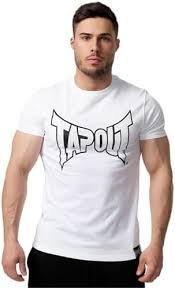 T-shirt Basique TAPOUT Lifestyle - Anthracite/Noir