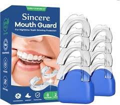 Lot de 8 Protège-Dents Anti-Grincement Sincere