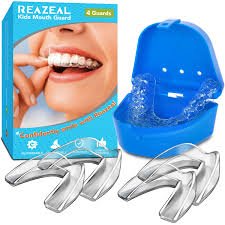 Lot de 4 Protège-Dents Enfants - Anti-Grincement