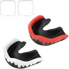 Lot de 2 Protège-Dents Boxe Adultes avec Boîte Portable