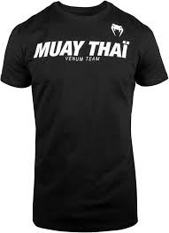 T-shirt Muay Thai VT Venum pour Homme - Noir/Blanc