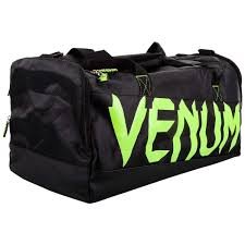 Sac de Sport Venum Noir/Jaune Fluo pour Homme