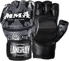 Gants de MMA LangRay en Faux Cuir