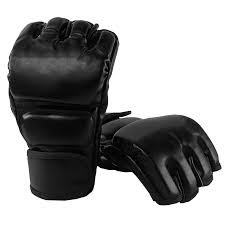 Mitaines MMA - Gants de Combat à Demi-doigts